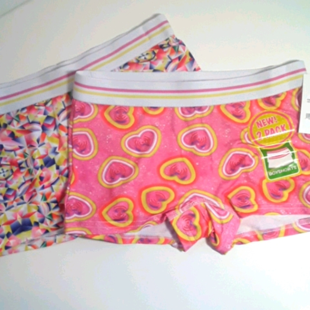 Girls LG 'Boyshorts' Undies (set of 2)